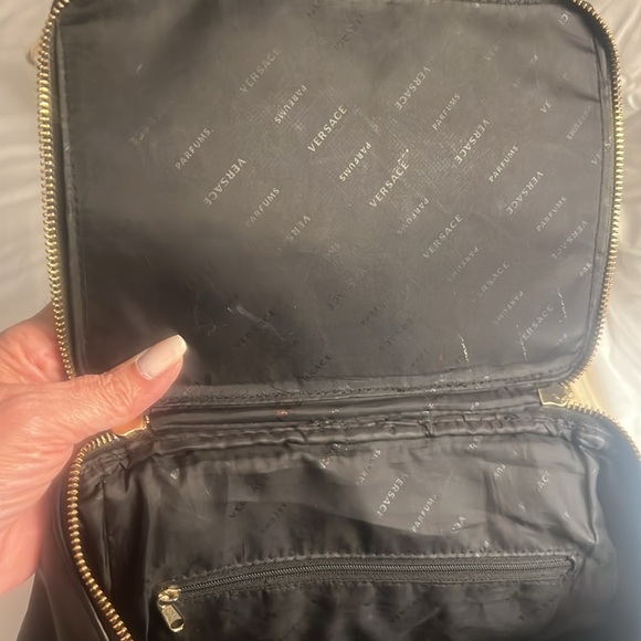 Versace Parfums Black/Gold Luxe Backpack main image 6